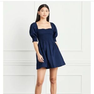Hill House Home Navy Athena Nap Dress in XS